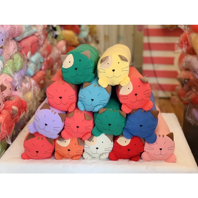 Gối ôm mèo Hikosen Cara 40cm