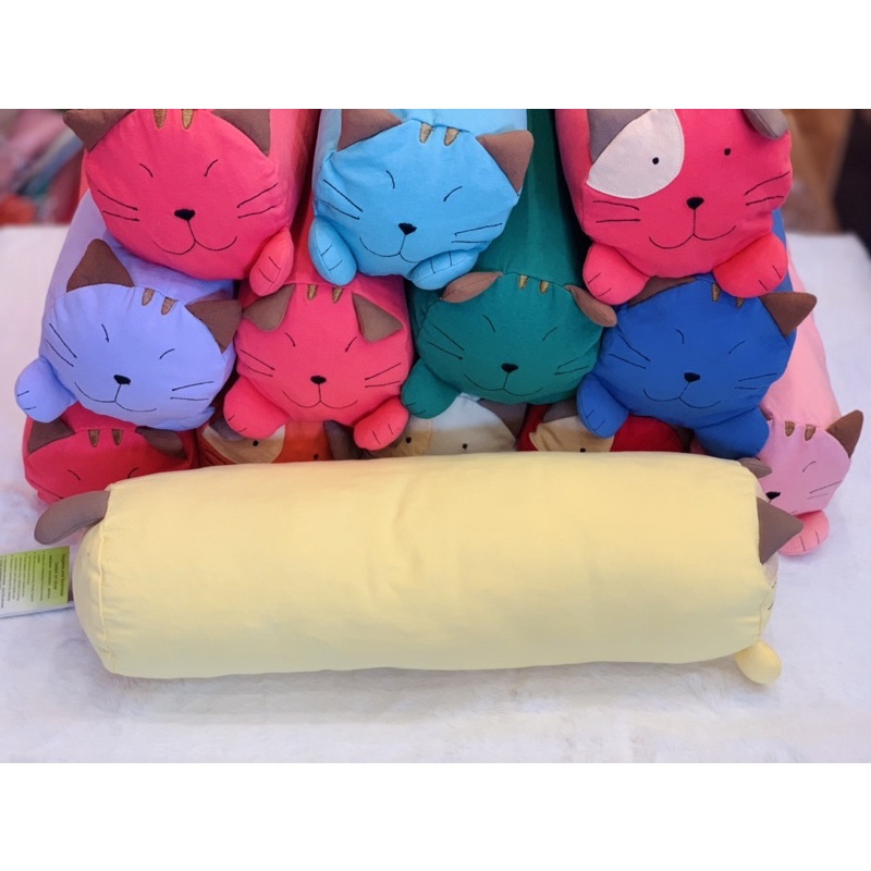 Gối ôm mèo Hikosen Cara 40cm