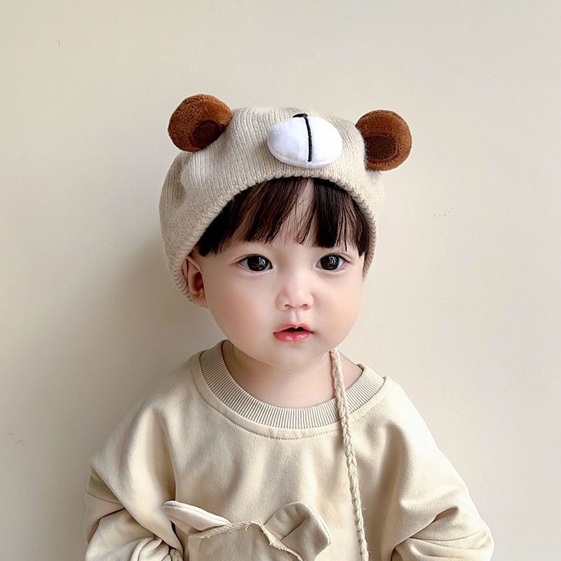 Nón beret Đan Len Dễ Thương Cho Bé