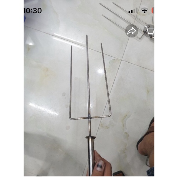 Xiên 3 nghạnh dùng nướng gà vịt giá rẻ