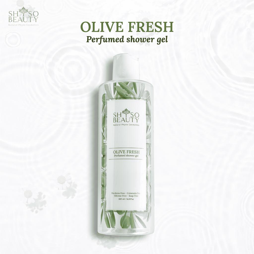 Sữa Tắm Nước Hoa Anh Quốc SHSO Beauty Olive Fresh Chai 500ml - NPC PHAR