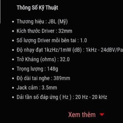 Tai nghe JBL Tune 500  - Chính hãng