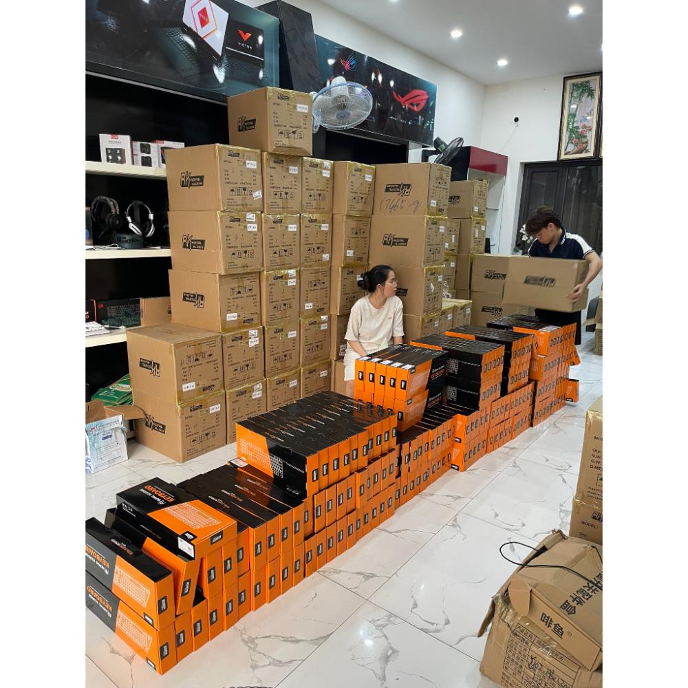 Bàn phím cơ ROYAL KLUDGE RK919 - RK918 - LED RGB  BH12 tháng