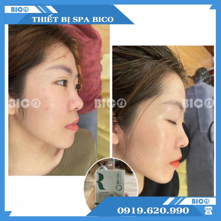 Bộ Sản Phẩm Căng Bóng Nano Mờ Thâm Trắng Da BICOS