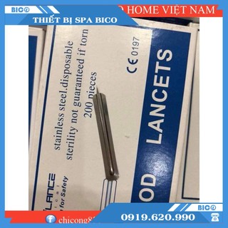 [200 Cái] Kim Chích Mụn Kim Lá Lúa Chuyên Lấy Mụn Cho Spa