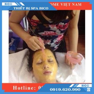 [Gói 1000g] Bột Mặt Nạ Dẻo Sâm Vàng 24k Gói 1000g Chuyên Cho Spa Bóc Thành Miếng To - Thiết Bị Spa BICO
