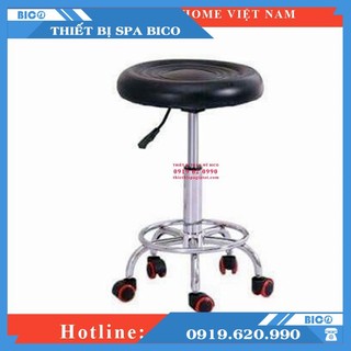 [Không Rơi Bánh] Ghế Xoay Spa- Ghế Phun Xăm - Ghế Nối Mi - Ghế Thủy Lực  -Thiết Bị Spa BICO