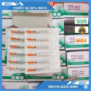 [Chuẩn Y Khoa] Kim Tiêm Tiểu Đường 1ML Đầu Vàng Loại 30G Tiêm MESO Căng Bóng Cho Spa  -Thiết Bị Spa BICO