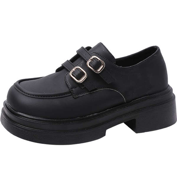 Giày Da Đế Dày Thời Trang 2023 Dành Cho Nữ