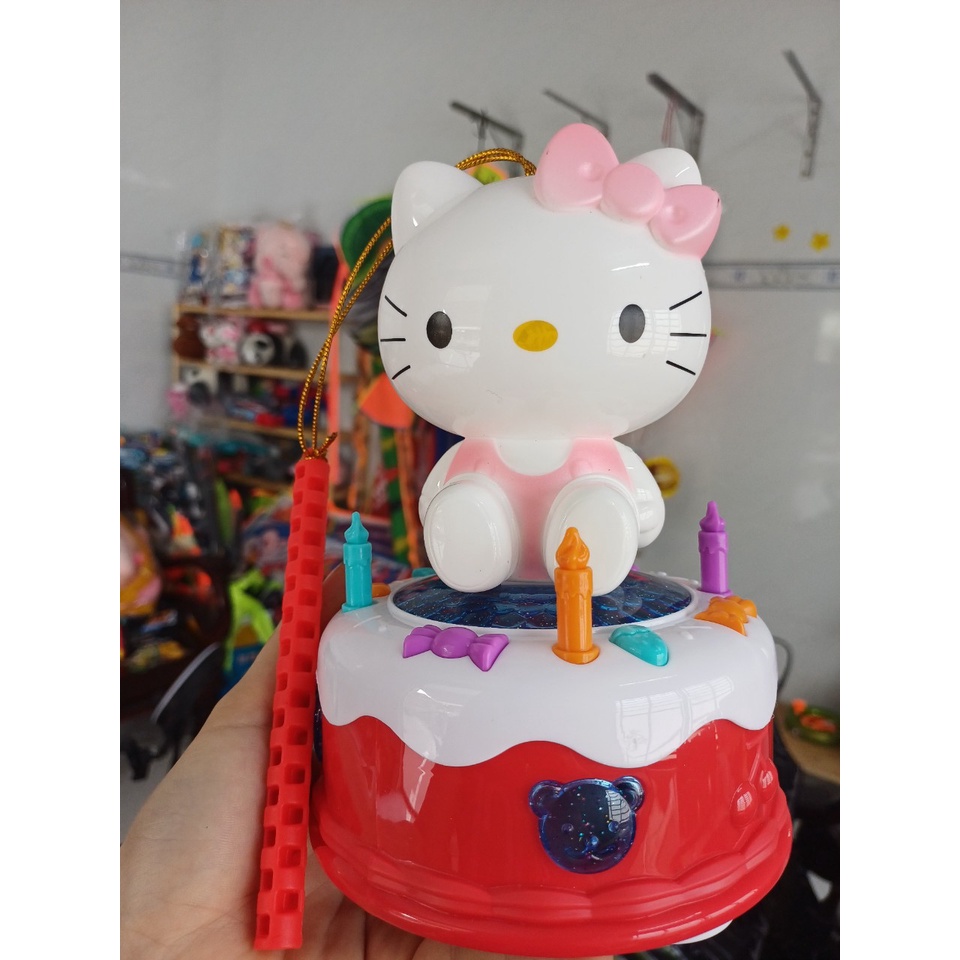 Lồng đèn trung thu kitty bánh kem