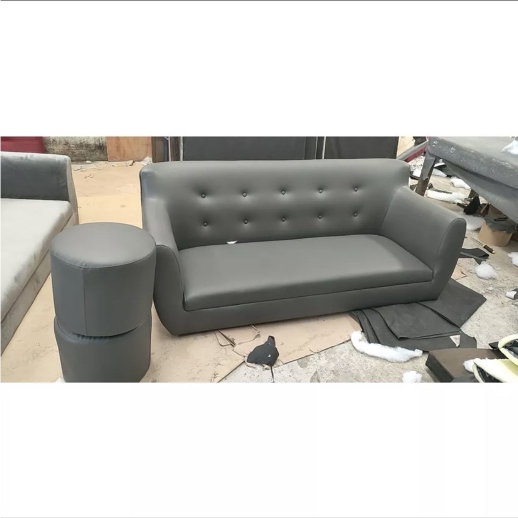 Combo sofa da simili phòng tiếp đón khách - bộ sofa da căn hộ - bh 12 tháng - thiết kế bên trong NGỌC MAI | BigBuy360 - bigbuy360.vn