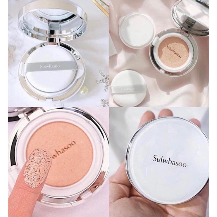 Phấn nước dưỡng trắng kềm dầu Sulwhasoo Snowise Brightening cushion Fullbox