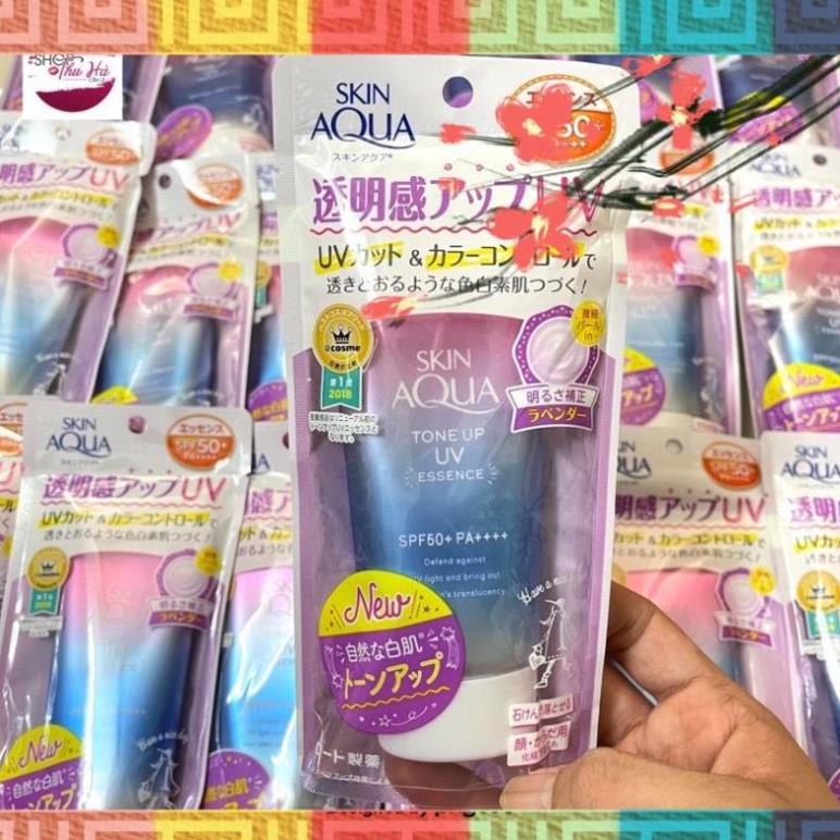 KEM CHỐNG NẮNG SUNLAY SKIN AQUA TONE UP SPF50+++ 50ml !