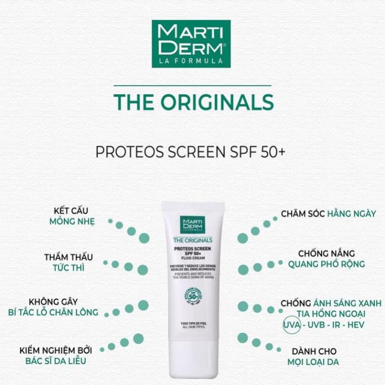Kem Chống Nắng Martiderm The Originals Proteos Screen 40ml !