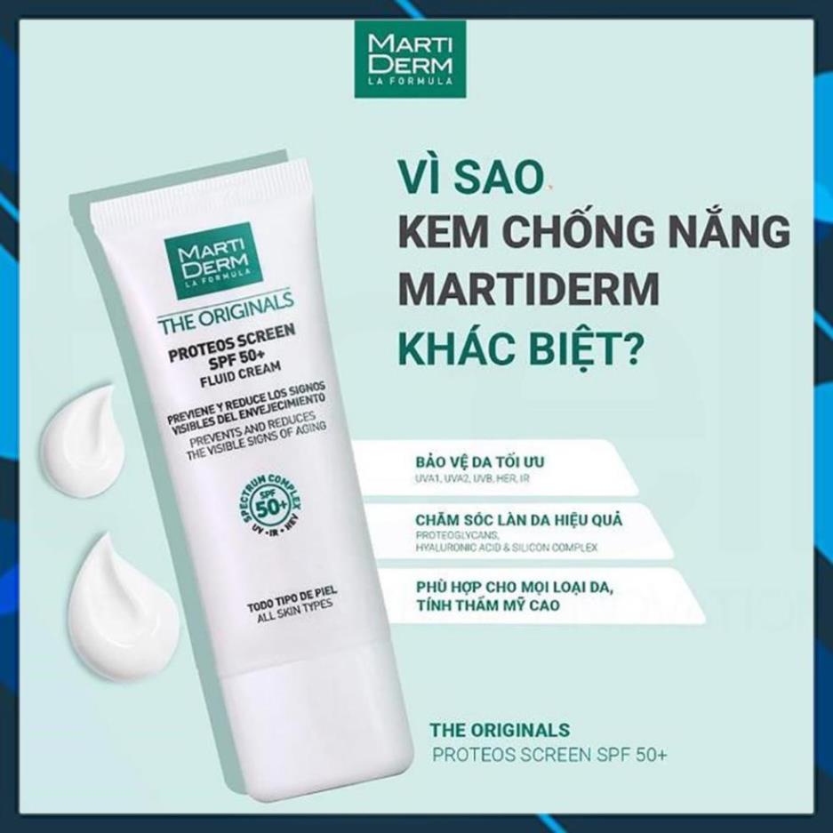 Kem Chống Nắng Martiderm The Originals Proteos Screen 40ml !