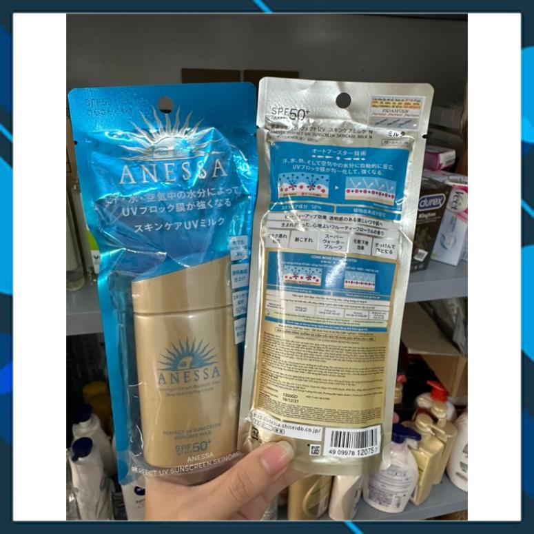Sữa chống nắng Anessa Perfect UV Sunscreen Skincare Milk 60ml !