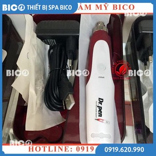 [BH 12 Tháng]  Máy Phi Kim Dr Pen N2 Tích Điện Dùng Cấy Tảo Phi Kim Sẹo Rỗ Mụn Căng Bóng Cấy Tảo - Thiết Bị Thẩm Mỹ BICO