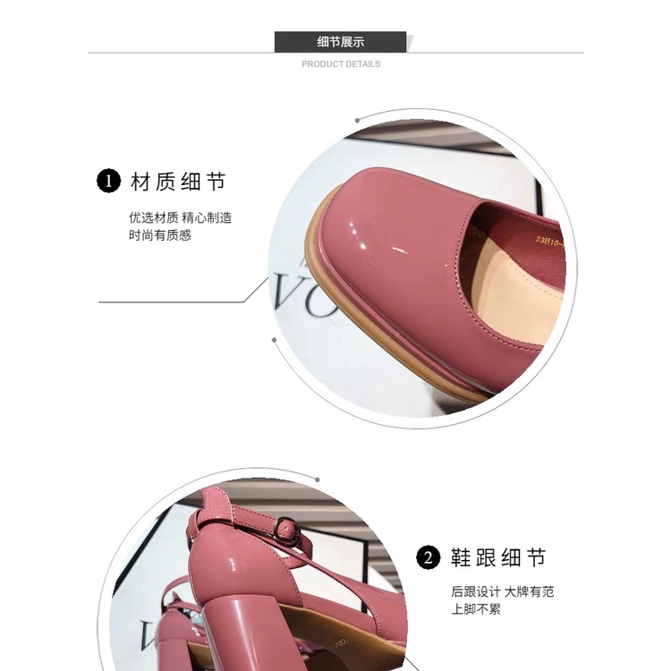 Plover Giày Sandal Cao Gót Mũi Vuông Đế Dày Chống Nước Cho Nữ