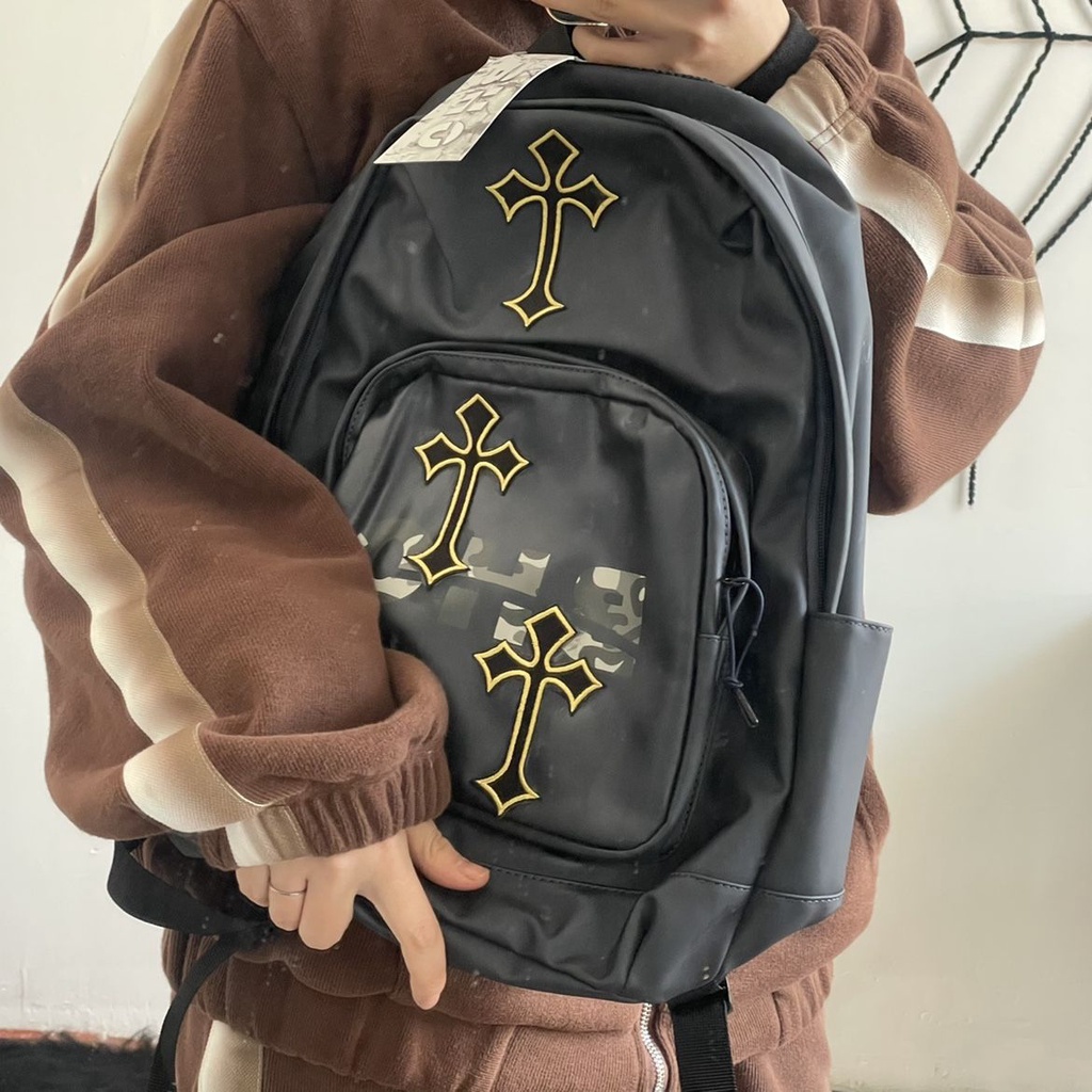 Sweet and Spiy pink / y2k Millet Túi Đeo Chéo Vai Đi Học Sức Chứa Lớn Hình Ngôi Sao Màu Xanh Dương Ngọt Ngào Cho Nữ