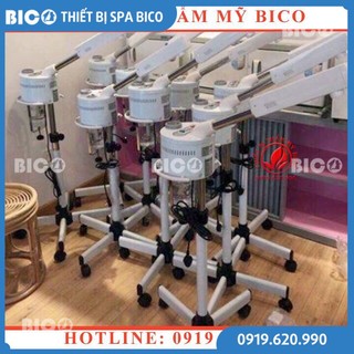 [12 Tháng Bảo Hành] Máy Xông Hơi Mặt Đài Loan Bình Thủy Tinh Cực Khỏe - Thiết Bị Thẩm Mỹ BICO