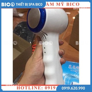 [BH 12 Tháng] Búa Điện Di Nóng Lạnh Có Ánh Sáng Sinh Học Xanh Bio Led - Thiết Bị Thẩm Mỹ BICO