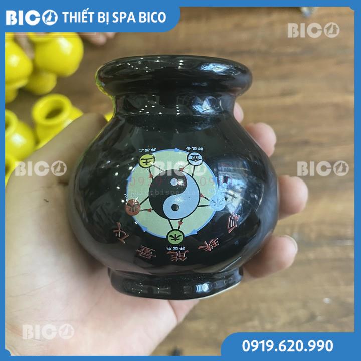 Bộ Giác Hơi Ngũ Hành Dưỡng Sinh 39 Cái ✔️ Chính Hãng Sunhope - Thiết Bị Thẩm Mỹ BICO