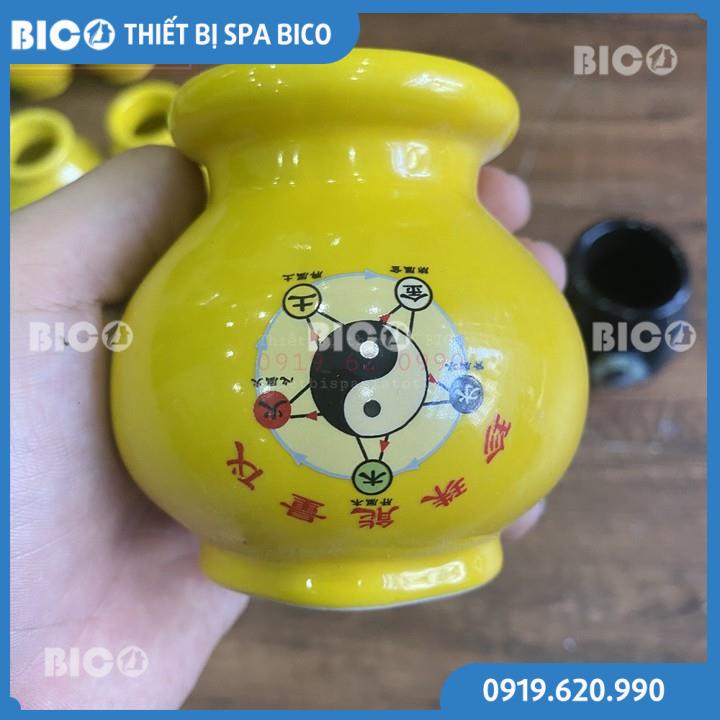 Bộ Giác Hơi Ngũ Hành Dưỡng Sinh 39 Cái ✔️ Chính Hãng Sunhope - Thiết Bị Thẩm Mỹ BICO