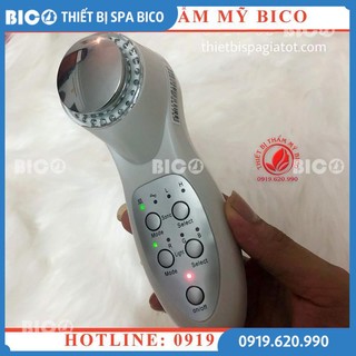Máy Điện Di Chăm Sóc Da Ultrasonic Kết Hợp Thải Độc Chì - Thiết Bị Thẩm Mỹ BICO