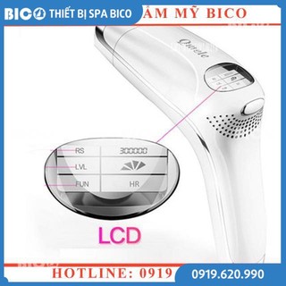 Máy triệt lông cá nhân có màn hình LCD 500.000 xung Qmele thế hệ mới nhất 2021 - Thiết Bị Thẩm Mỹ BICO