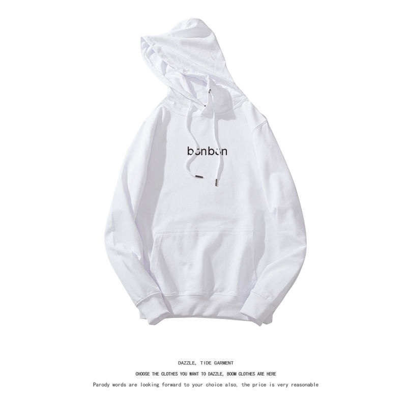 Hàng Có Sẵn Áo sweatshirt Có Mũ Trùm Đầu In Chữ freenbecky Thiết Kế Hình Cầu Màu Trắng Hồng lf8.21