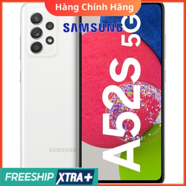 Điện thoại Samsung Galaxy A52s 5G Hàng Chính Hãng pinn 4500 mAh tặng kèm sạc nhanh 25w