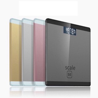Cân sức khỏe điện tử chính hãng cân mini iScale SE150kg màn hình LCD rõ nét, kính cường lực cao cấp thiết kế gọn