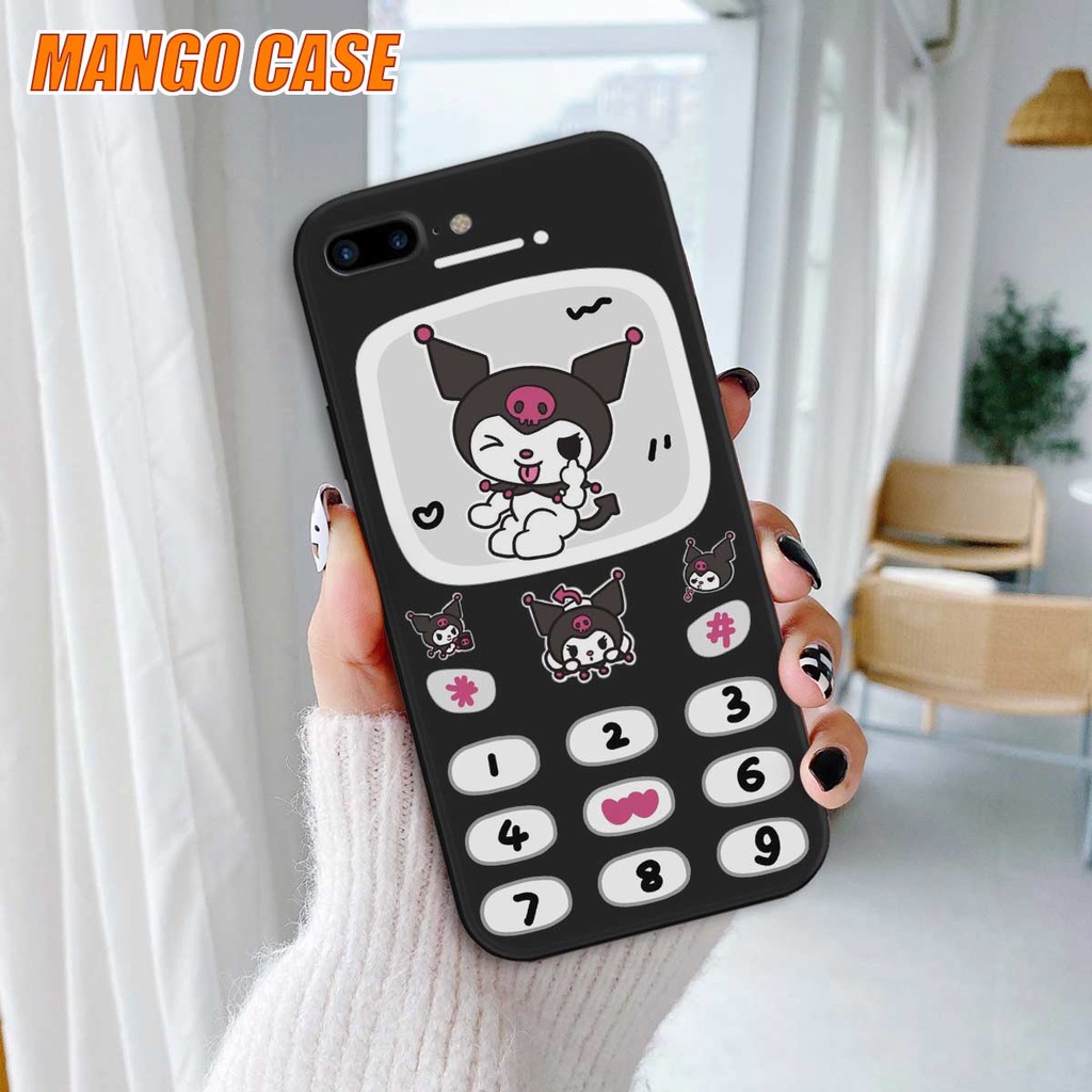 Ốp TPU dẻo iPhone 5 5s 6 6s 7 7p 8 8p hình bàn phím điện thoại cute đáng yêu