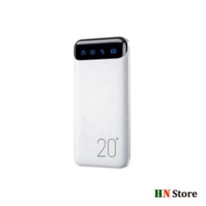 Sạc Dự Phòng 20000mAh WK WP-163 Chính Hãng Hỗ Trợ Sạc Nhanh tích hợp màn hình LED hot