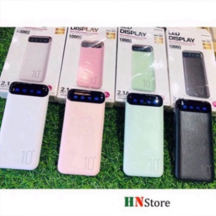 Sạc Dự Phòng 20000mAh WK WP-163 Chính Hãng Hỗ Trợ Sạc Nhanh tích hợp màn hình LED hot