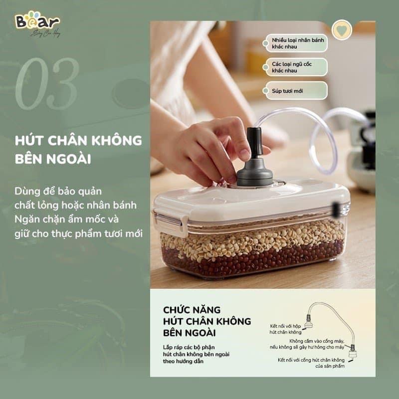 Máy hút chân không Bear FKJ- A01F1. HÀNG CÓ SẴN/CHÍNH HÃNG BH 18 THÁNG