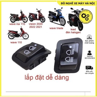Công tắc đèn xe máy - công tắc đèn xe máy đời mới cao cấp dễ dàng lắp đặt tắt dành cho các xe đời mới không tắt được đèn