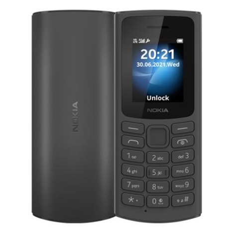 Điện Thoại Nokia 105(2021) 4G 2 Sim, Pin Khủng, Loa To, Sóng Khỏe - BH 12 Tháng