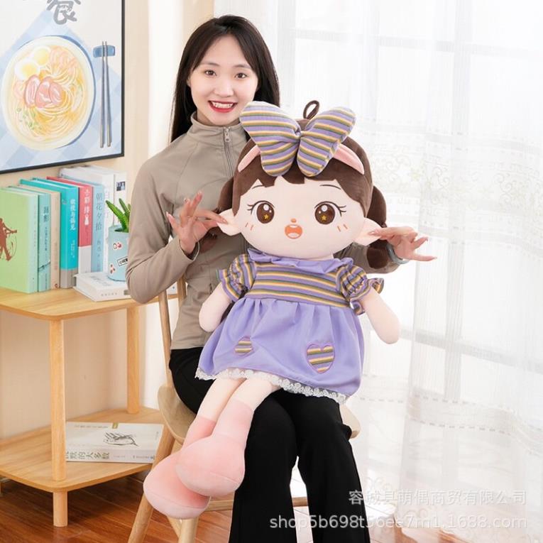 Búp Bê Cho Bé Gái, Búp Bê Nhồi Bông Đủ Mọi Kích Thước 45cm 65cm 80cm