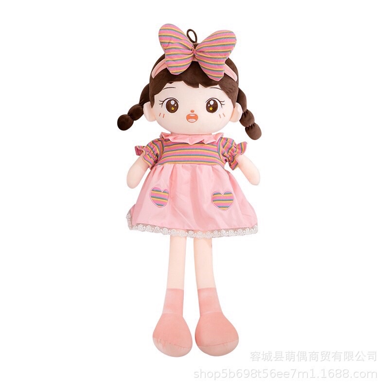 Búp Bê Cho Bé Gái, Búp Bê Nhồi Bông Đủ Mọi Kích Thước 45cm 65cm 80cm