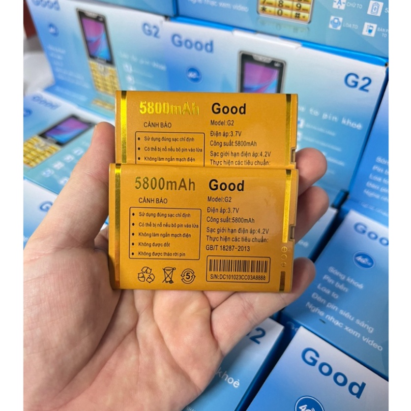 Điện Thoại Bàn Phím Người Già 4G Good G2 Loa To Chữ Lớn