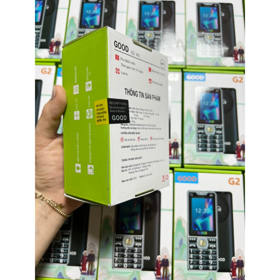 Điện Thoại Bàn Phím Người Già 4G Good G2 Loa To Chữ Lớn