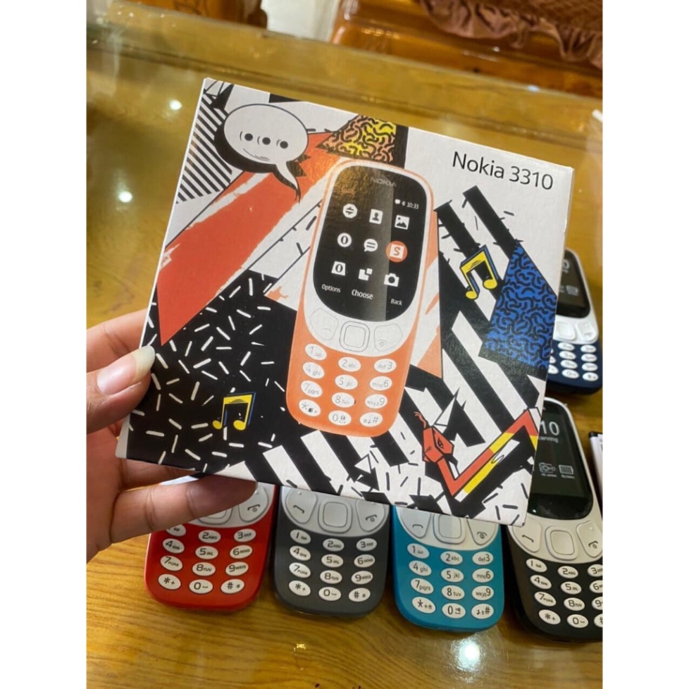 Điện thoại bàn phím Nokia 331O sóng 4G, 2 Sim Loa to Sóng khỏe Pin Trâu