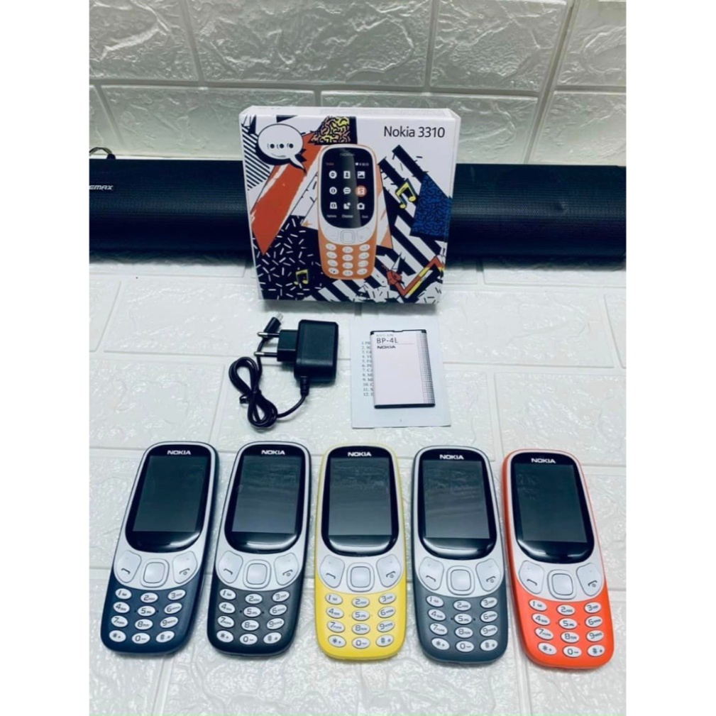 Điện thoại bàn phím Nokia 331O sóng 4G, 2 Sim Loa to Sóng khỏe Pin Trâu