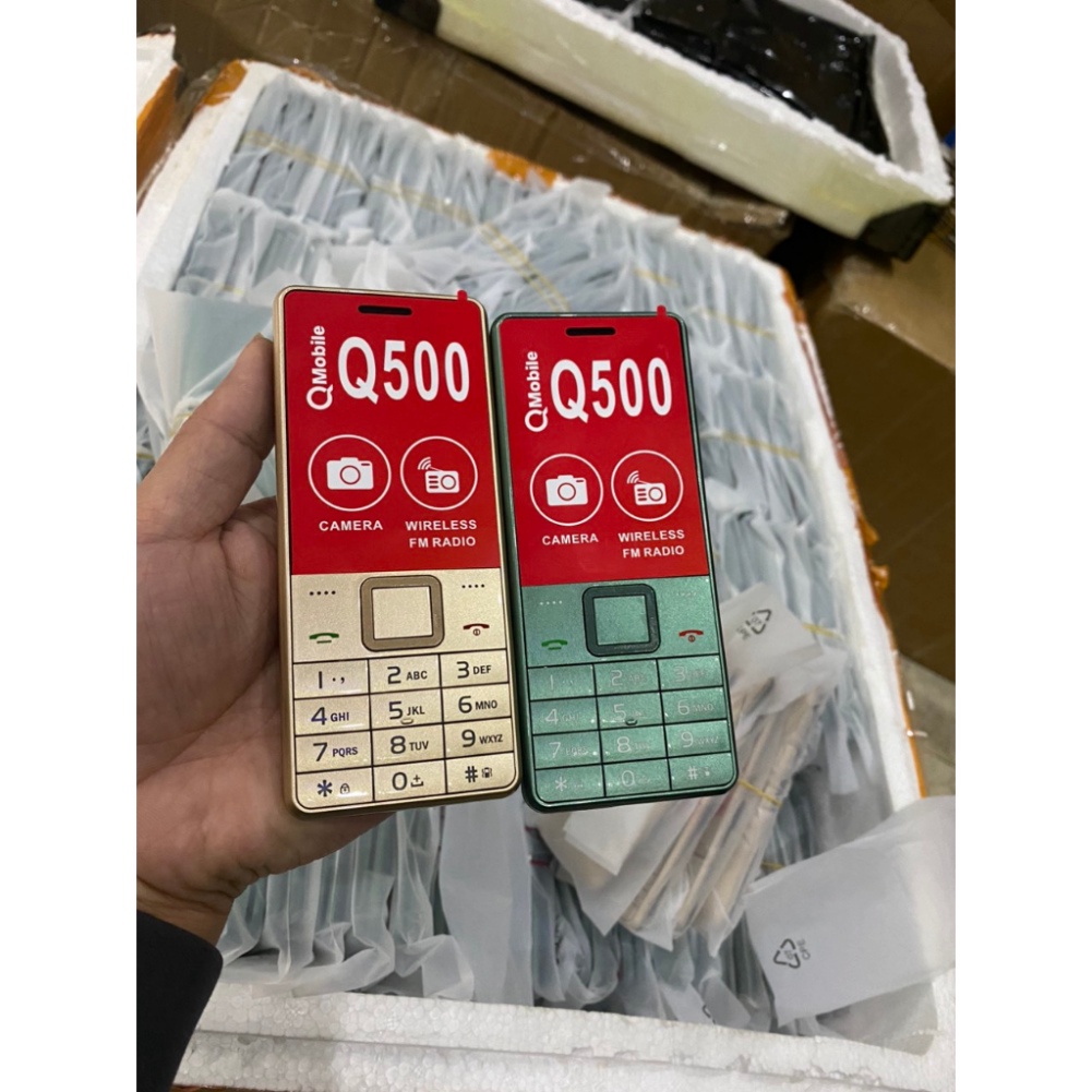 Điện thoại Q500 Qmobile, pin trâu,loa to,sóng khỏa-FULLBOX