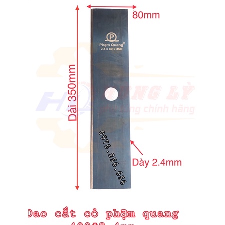 Phụ tùng hùng lỳ Dao Cắt Cỏ Phạm Quang 350*2.4mm