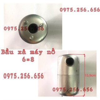 Phụ tùng hùng lỳ bầu xả máy nổ 6=8 bô xả