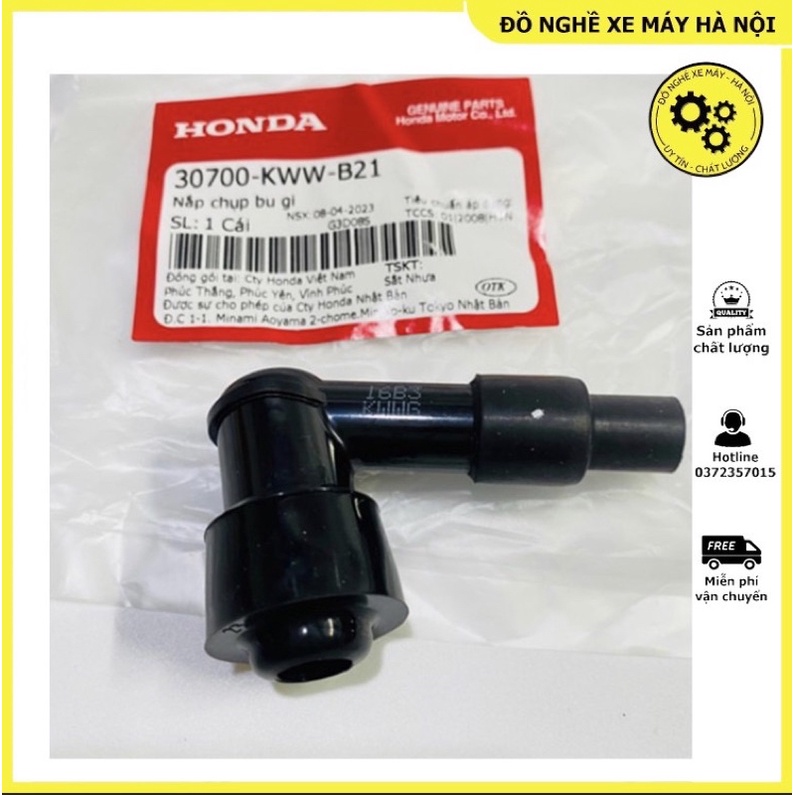 Nắp chụp bugi Wave RS / RSX / S 110 / ABL ZIN Hàng chính hãng Honda