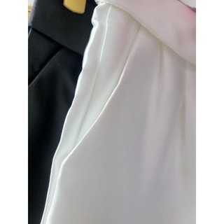 Quần short tafta lật lưng.