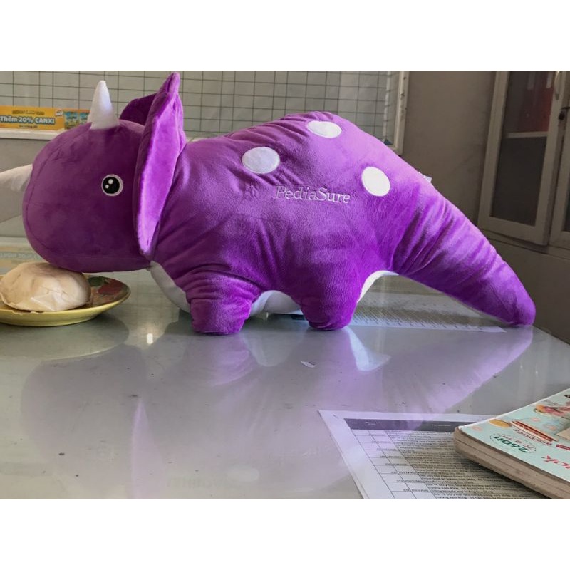 Thú nhồi bông khủng long pediasure cho bé